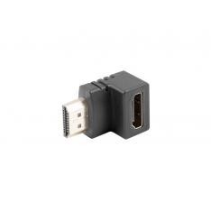 Adaptador lanberg hdmi(m) a hdmi(h) angulo