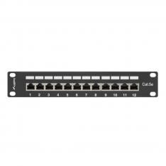 Patch panel lanberg 12 puertos 1u