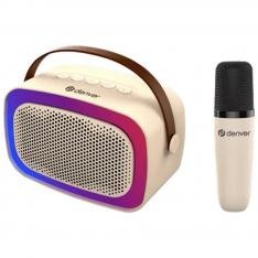 Altavoz bluetooth denver btm - 610 100w microfono