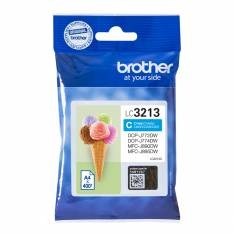 Cartucho tinta brother lc3213c cian 400