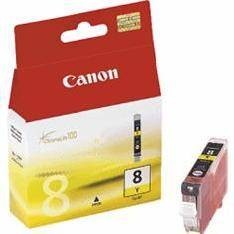 Cartucho tinta canon cli8 amarillo 8ml