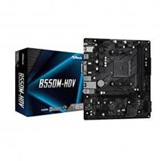 Placa base asrock amd am4 b550m - hdv