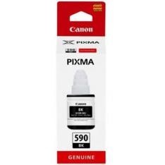 Botella tinta canon gi - 590bk negro 135ml