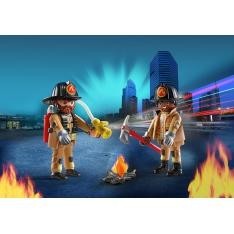 Playmobil duopack bomberos