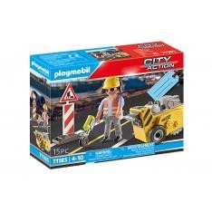 Playmobil playmo - friends trabajador la construccion con