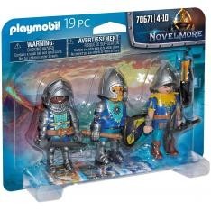 Playmobil set 3 caballeros novelmore