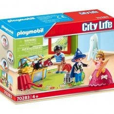 Playmobil ciudad niños con disfraces