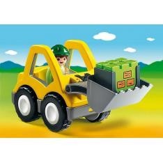 Playmobil 1.2.3 excavadora pala