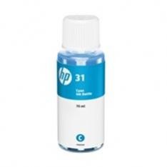 Botella tinta hp 31 cian 70ml