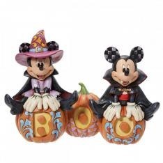 Figura enesco disney mickey y minnie