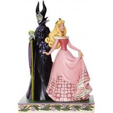 Figura enesco disney malefica y aurora