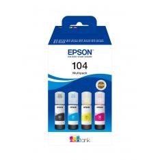 Multipack botellas epson ecotank 104 negro