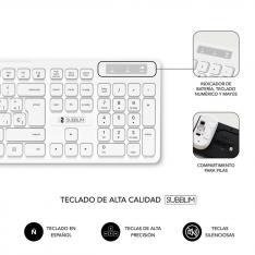 Teclado + raton subblim subkbc - cssw11 inalambrico