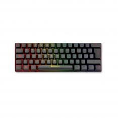 Teclado mecánico rgb mirage 60% negro