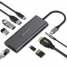 Docking hub usb tipo c 9