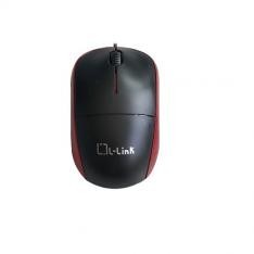 Raton optico usb l - link negro rojo