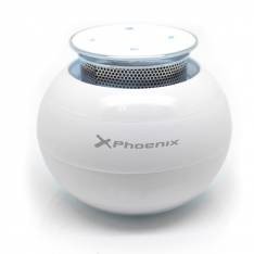 Altavoz portatil phoenix ufoboom tactil blanco