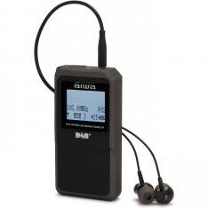 Radio portatil bolsillo aiwa rd - 20dab negro