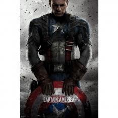 Poster marvel los vengadores capitan america