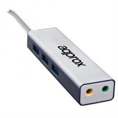 Tarjeta sonido approx appusb51hub 5.1 jack