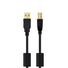 Cable ferrita usb(a) 2.0 a usb(b)