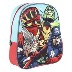 Mochila infantil 3d avengers