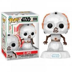 Funko pop star wars holiday c - 3po