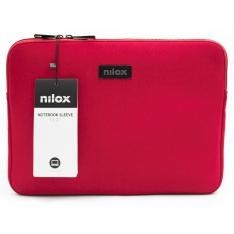 Funda nilox portatil 13.3pulgadas rojo