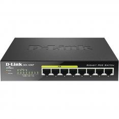 Switch 8 puertos gigabit poe d - link